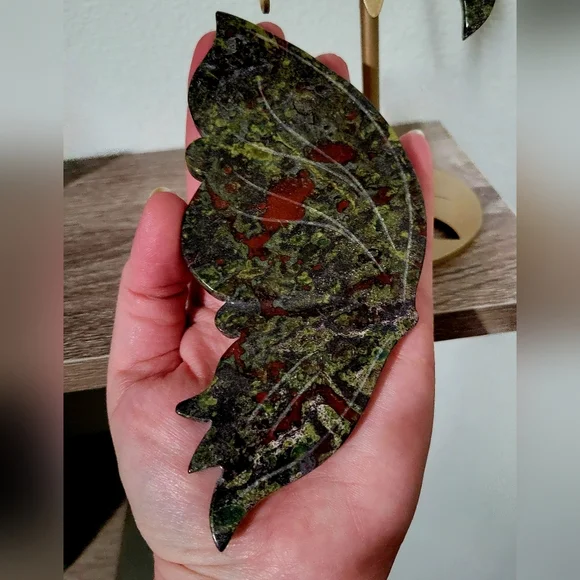 Dragons blood crystal butterfly wings